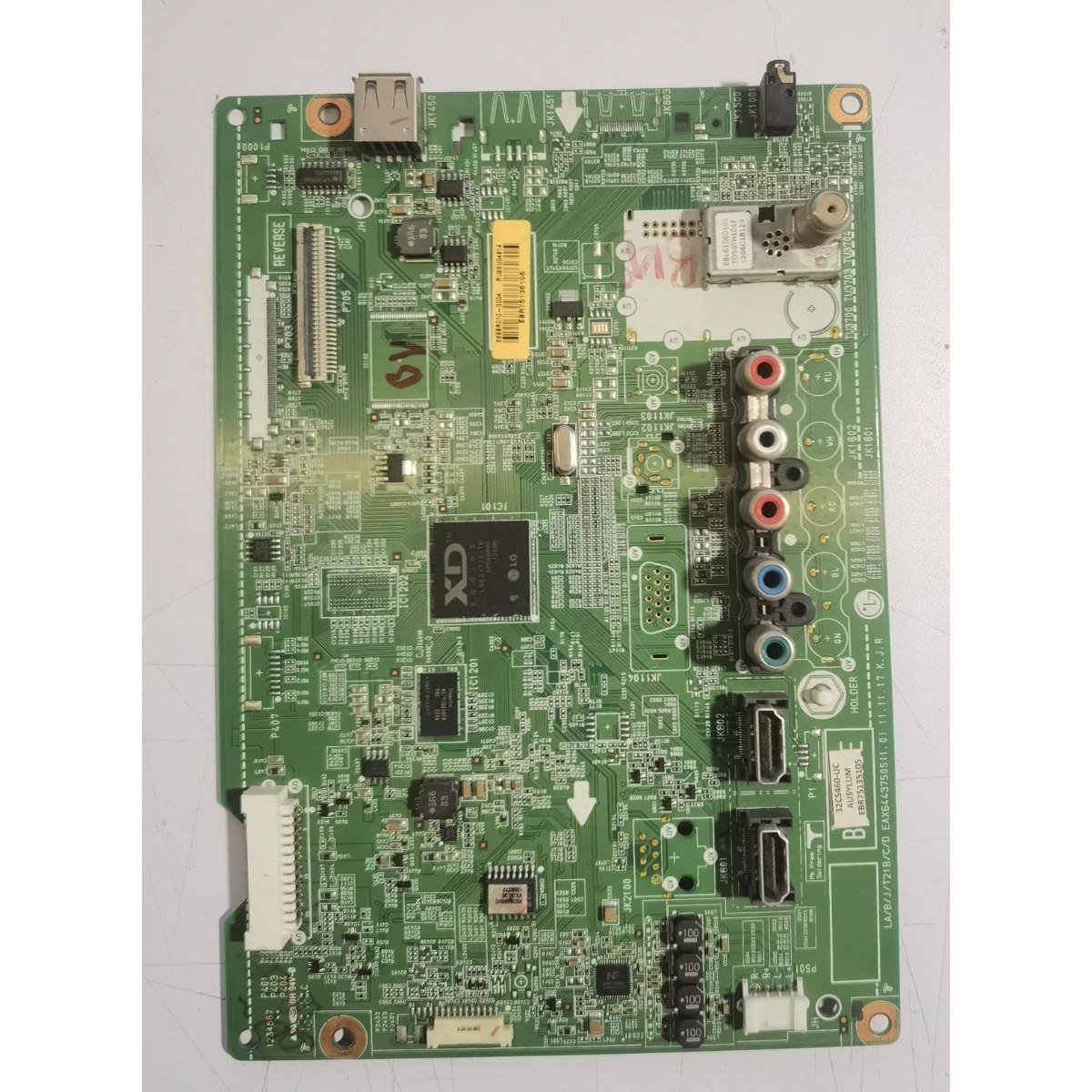 MAINBOARD MODELO EAX64437505(1.01), LG 32CS460