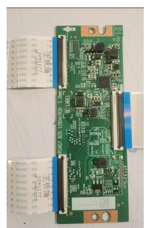 TARJETA T-CON MODELO RSAG7.820.12804/R0H, HISENSE 55A7K