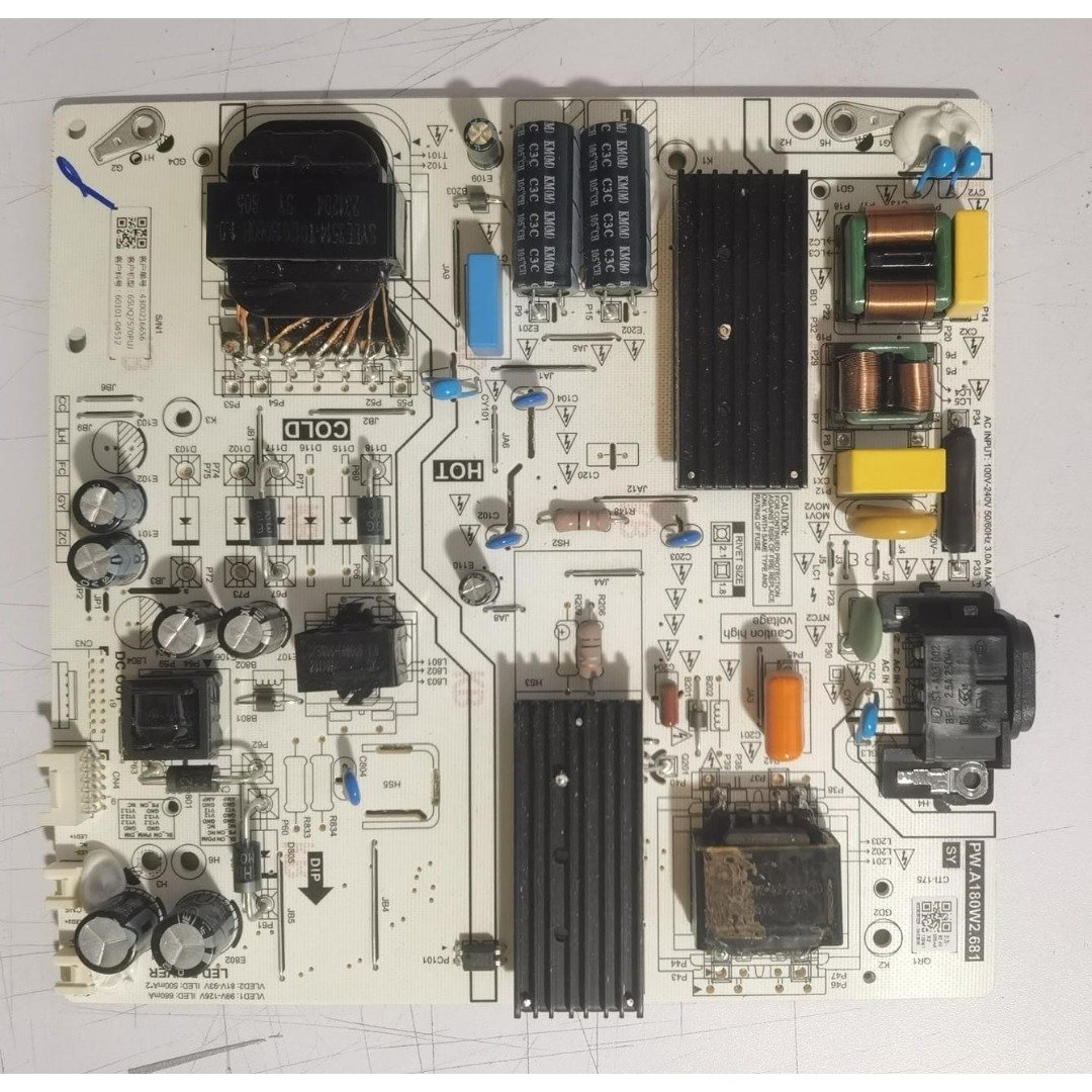 FUENTE DE PODER MODELO PW.A180W2.681, LG 65UQ7570PUJ