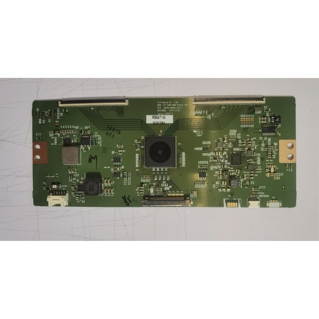 TARJETA T-CON MODELO 6870C-0692A, LG 75UJ6520