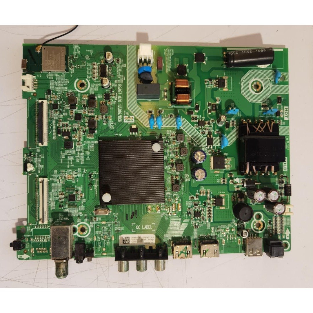 MAINBOARD MODELO RSAG7.820.12386/R0H, TV HISENSE 43A4KV