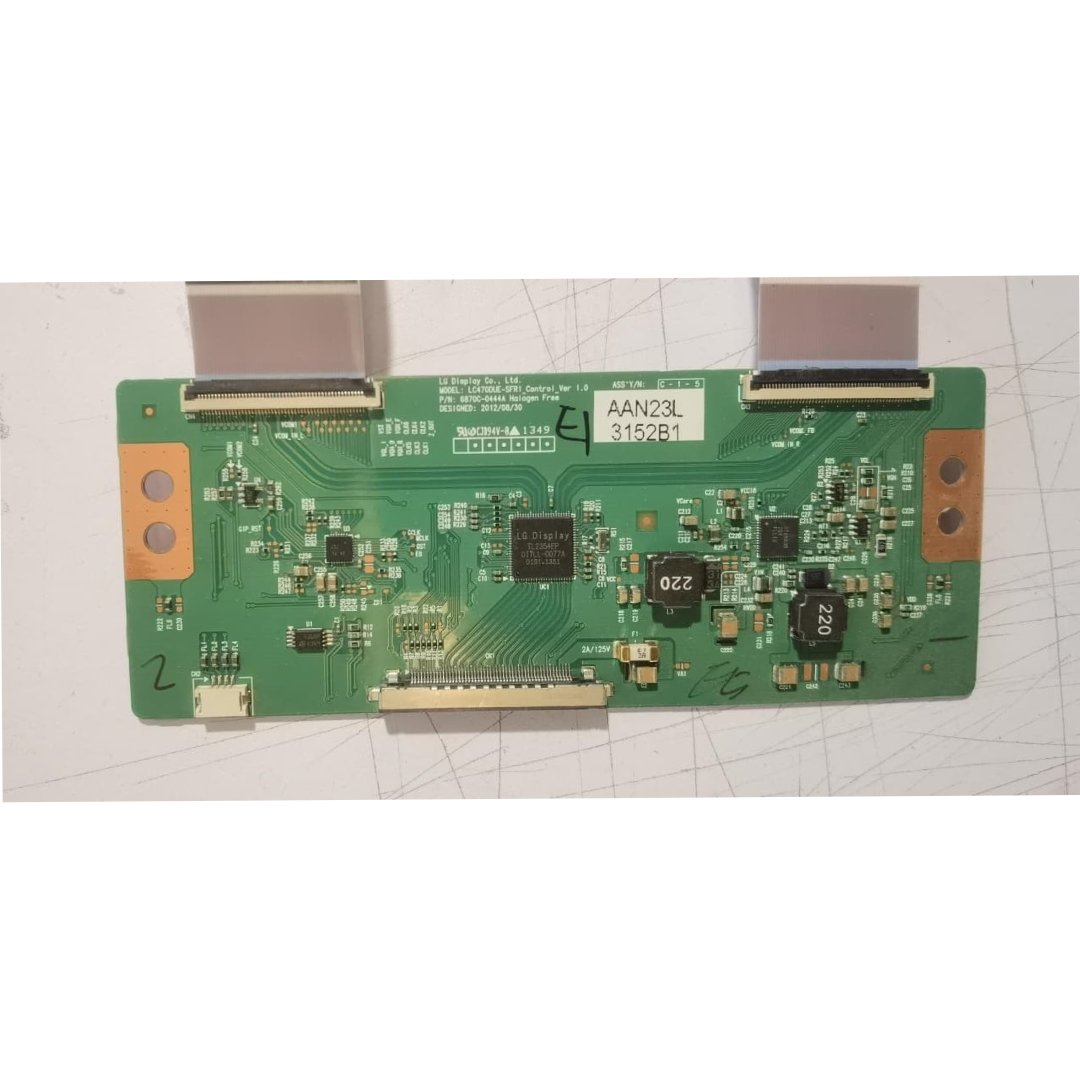 TARJETA T-CON MODELO LC470DUE-SFR1, TV LG 47LA6205