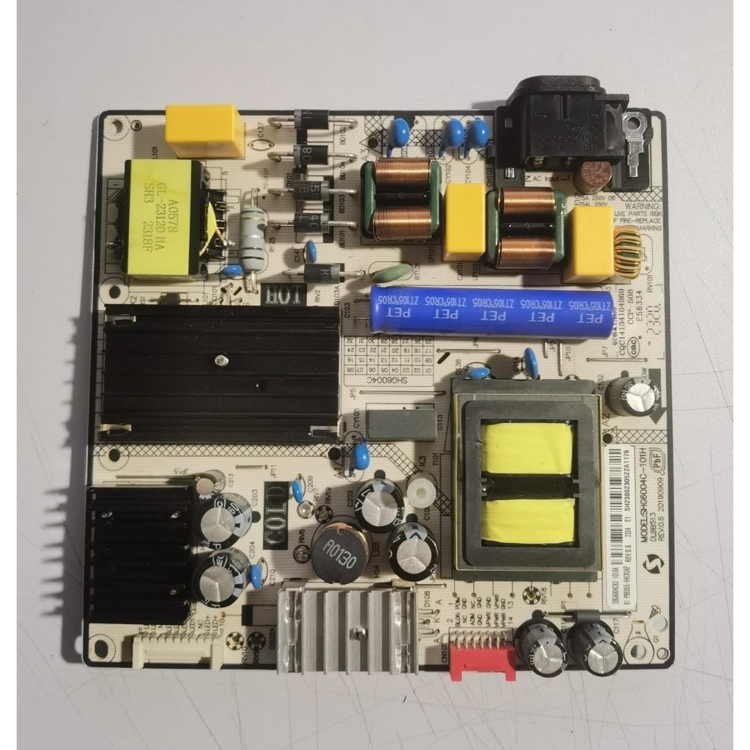 FUENTE DE PODER MODELO SHG6004C-101H, TV HKPRO HKP58UHD7
