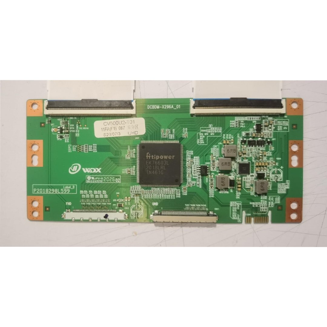 TARJETA T-CON MODELO DCBDM-X296A_01, RCA RTV50F2UNF