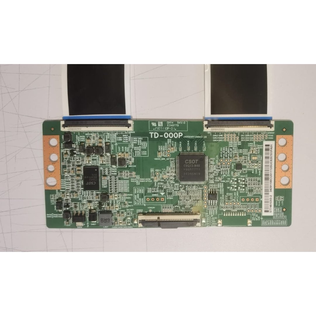 TARJETA T-CON MODELO TD-000P, DAEWOO DAW75URF