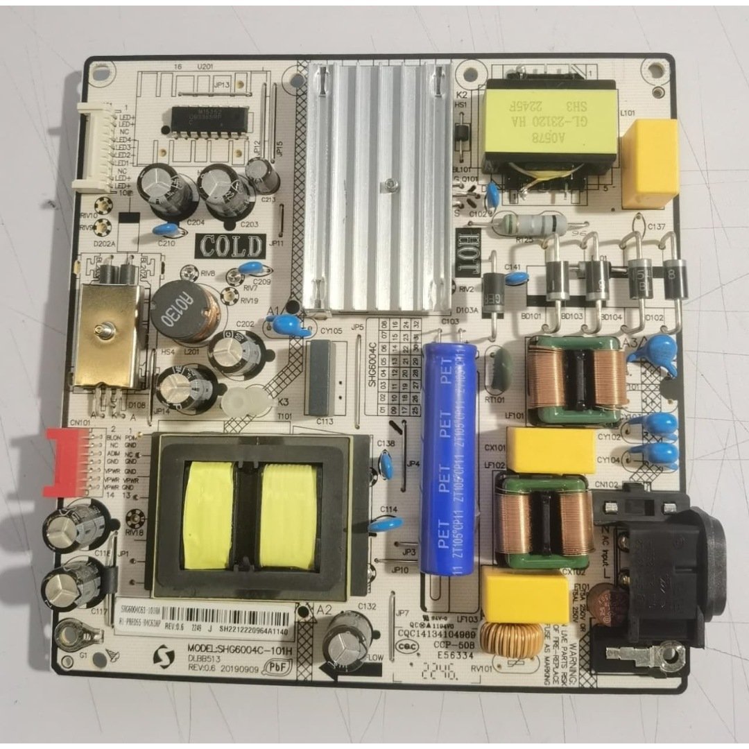 FUENTE DE PODER MODELO SHG6004C-101H, TV PIONEER PLE-50A12UHD