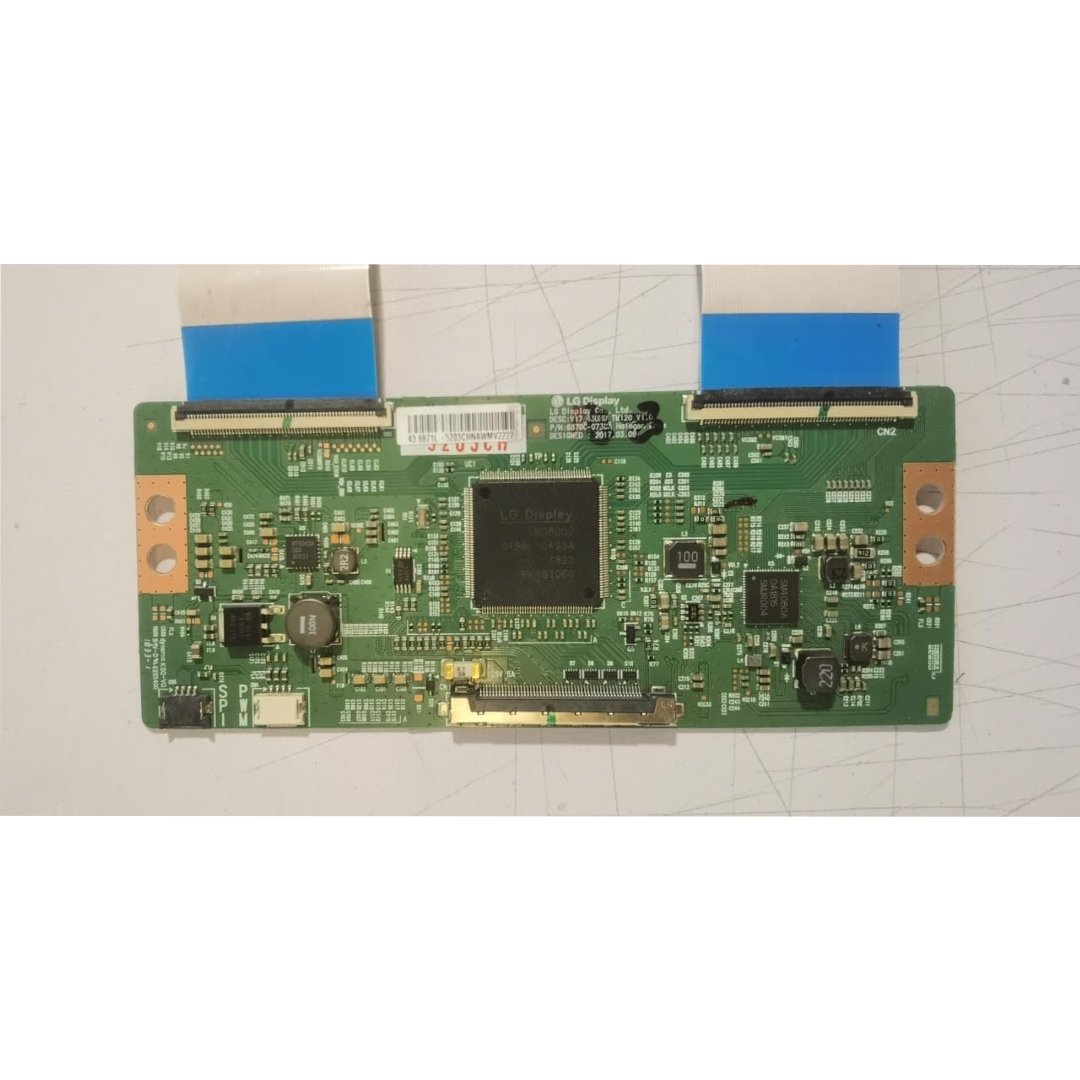 TARJETA T-CON MODELO 6870C-0730A, ATVIO ATV-43UHD