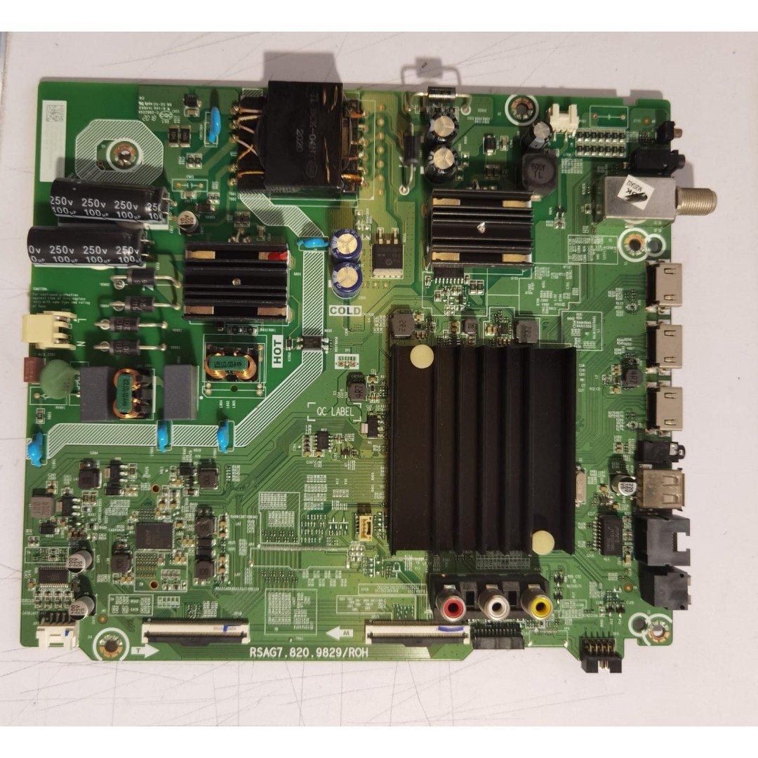 MAINBOARD MODELO RSAG7.820.9829/R0H, TV HISENSE 43H6G